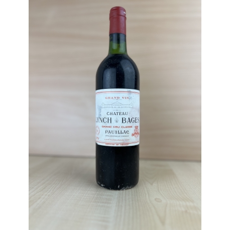 1976 AOC Pauillac "Château Lynch Bages" 5ème Cru Classé