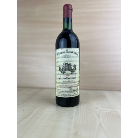 1981 AOC Haut-Médoc Chateaux Lanessan "cru bourgeois"