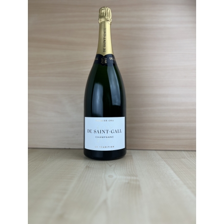 Magnum (1.5L) Champagne Brut De St Gall Tradition 1er cru