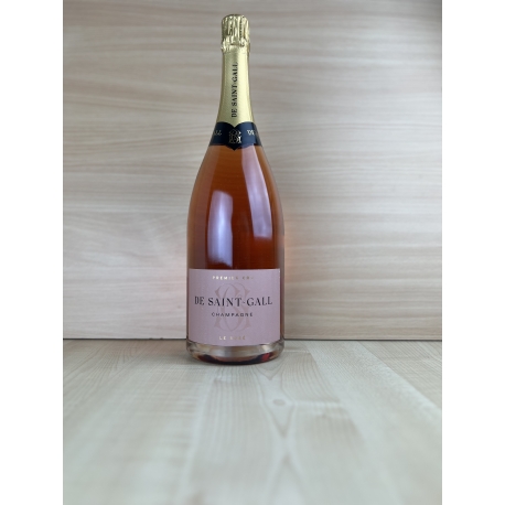 Magnum (1.5L) Champagne De St Gall 1er cru rosé