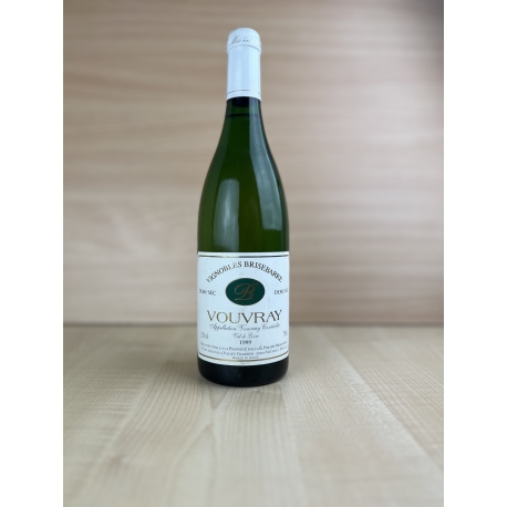 AOC Vouvray demi-sec Domaine de Brisebarre 1989