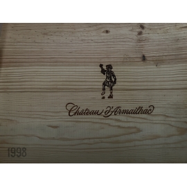 coffret de 3 bouteilles 1998 AOC Pauillac "Château d'Armailhac" 5ème Cru classé