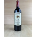 1999 AOC Bordeaux Côtes de Francs "Château du Puy" (vin biologique)