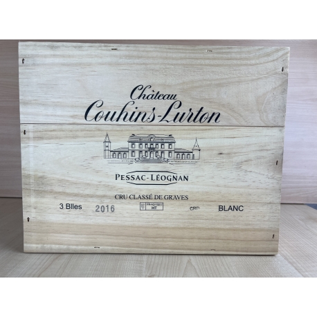 lot 3 Bts AOC Pessac-Léognan Château Couhin Lurton blanc 2016