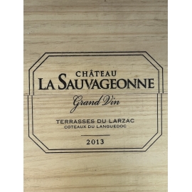 Coffret 6 Bts Millésimes 2013 Coteaux du Languedoc "Sauvageonne" rouge