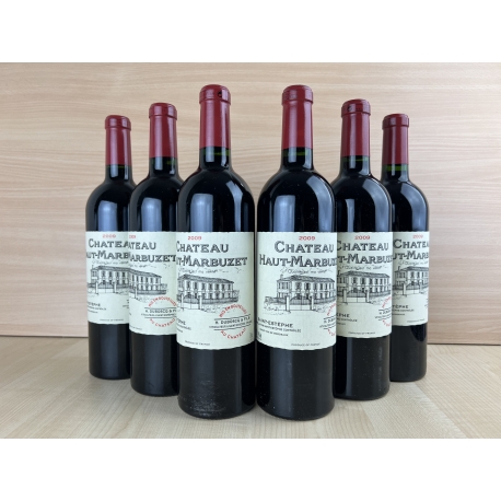 Lot de 6 Bts Millésimes 2006 Saint-Estèphe "Châteaux Haut-Marbuzet"