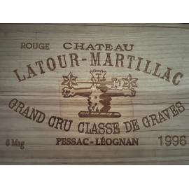 Lot de 3 Magnum (1.5L) AOC Pessac-Léognan rouge "Château Latour Martillac" 1996