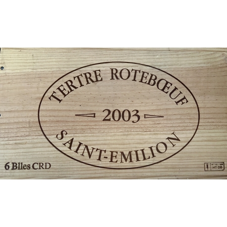 2003 AOC Saint-Emilion Grand cru Château Tertre Roteboeuf