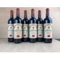 Lot de 6 Bts Saint-Emilion Château Fonrazade 2009