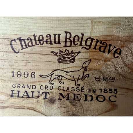 Magnums (1.5L) 1996 AOC Haut-Médoc Chateaux Belgrave