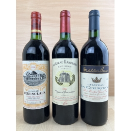 Coffret Millésimes : 1995 - 1996 - 1996 | Haut-Médoc | Saint-Emilion | Pauillac